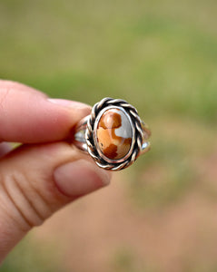 Owyhee Jasper Ring, size 9