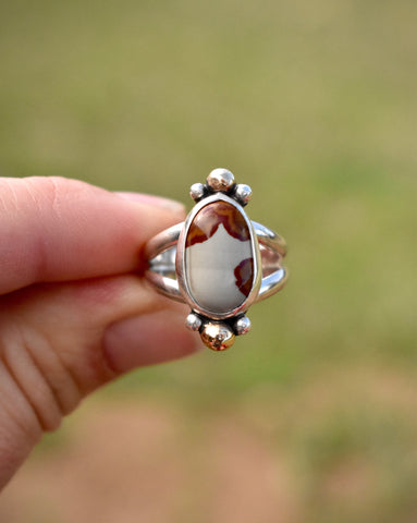 Owyhee Jasper Ring, size 7